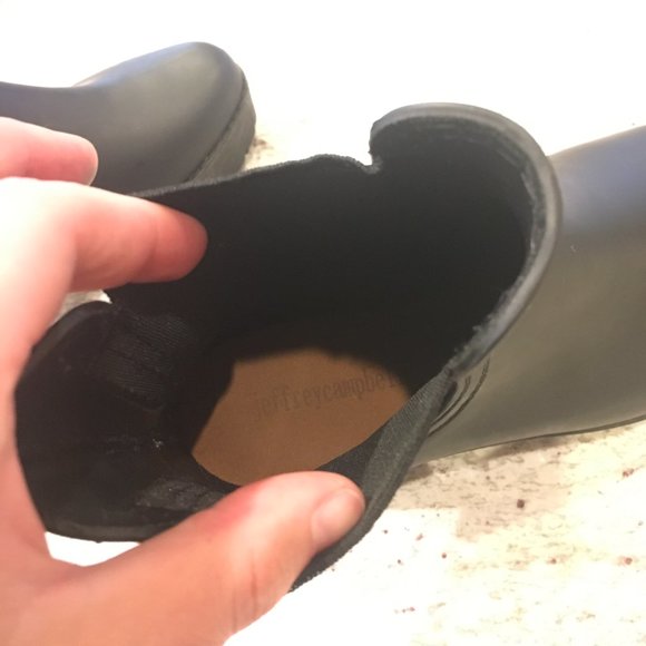 Jeffrey Campbell Hydra Chelsea Rain Boots size 5 - Picture 6 of 6